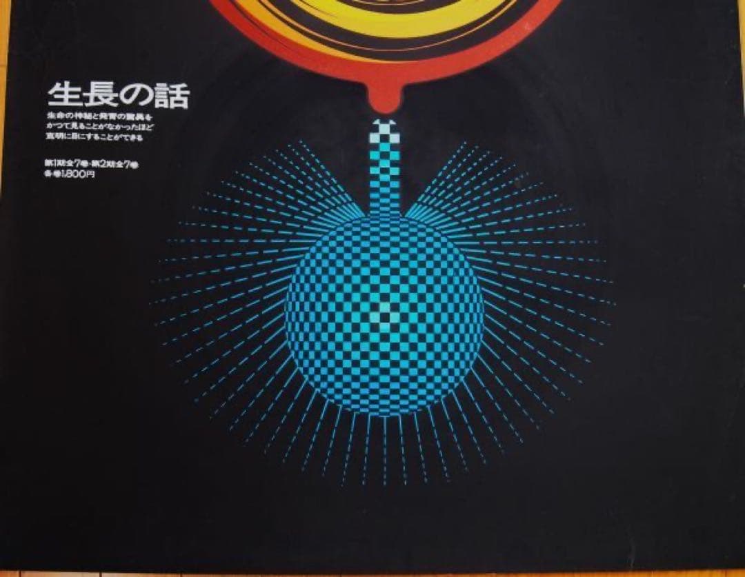 永井一正 シルクスクリーン 生長の話 GROWTH 1966年 額装済