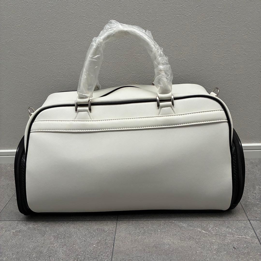 【未使用】adabat アバダット　ゴルフバッグ 2way 白