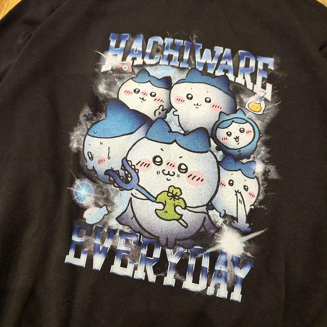 完売品✨ちいかわ スウェット HACHIWARE EVERYDAY ブラック M