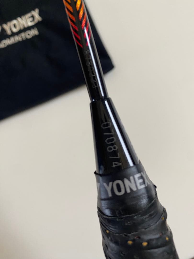 バドミントンラケット YONEXデュオラ10 ヨネックス 3回使用