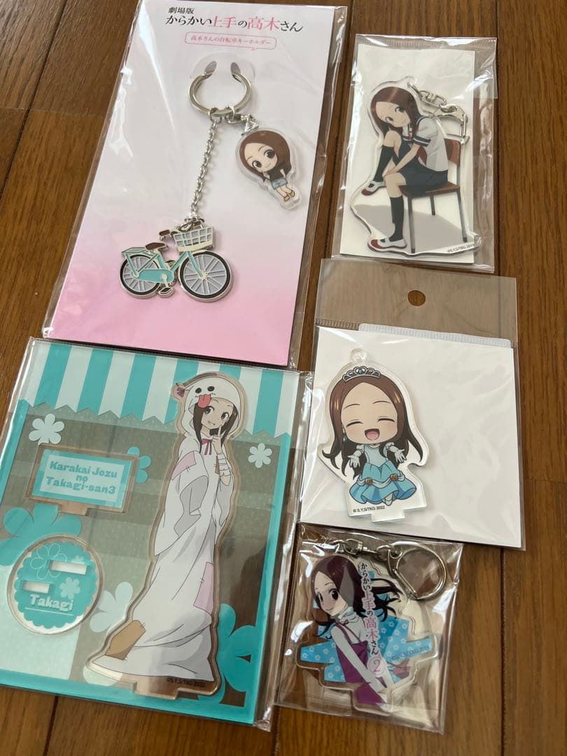 からかい上手の高木さん アクリルスタンド 5点セット