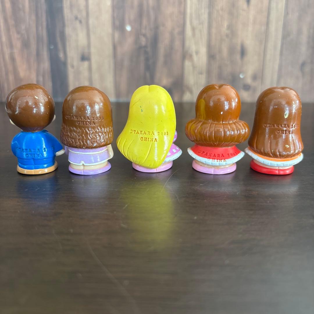 タカラトミー リカちゃんプチマスコット ファミリーシリーズ　5種コンプリート