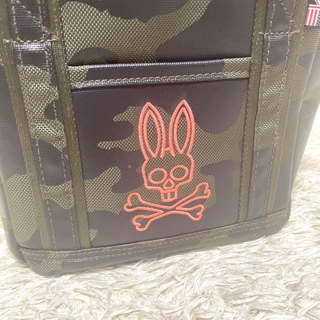 サイコバニー PsychoBunny ゴルフ　ラウンドバッグ　カモフラ　限定