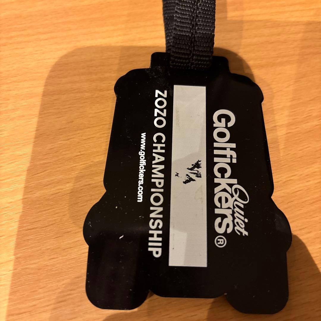 GOLFICKERS ZOZO コラボ　ネームタグ　ゴルフィッカーズ