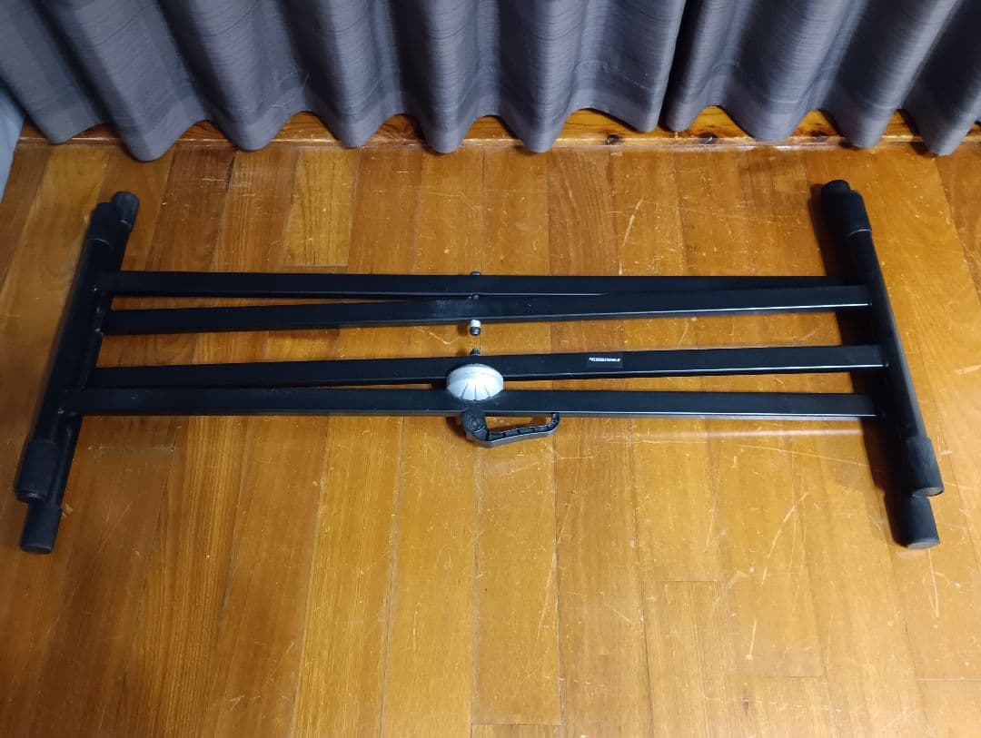 【音出し確認済み・美品】PlayTech 61鍵キーボード スタンド&ペダルつき