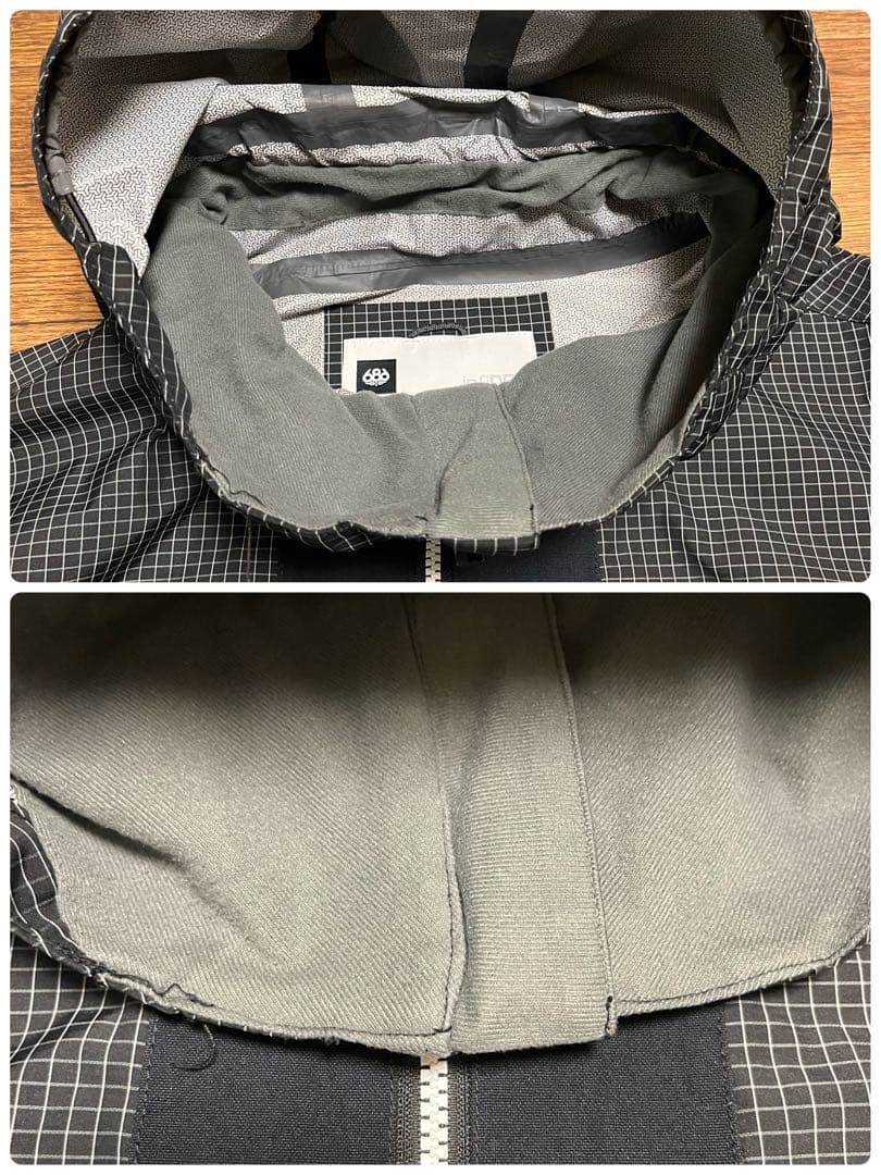 686 シックスエイトシックス 24-25 スノーボードウェア 上下 セットL