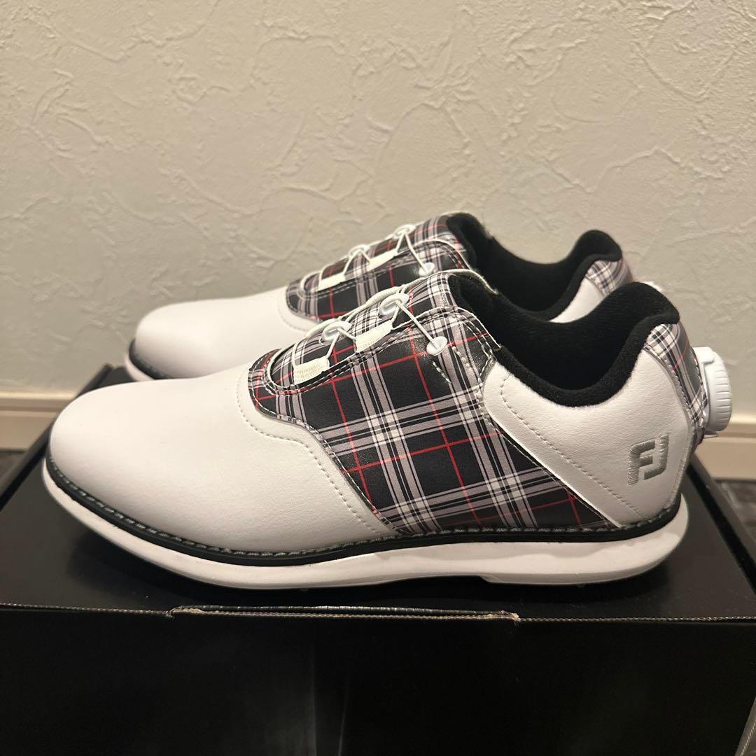 新品　FootJoy フットジョイ　ゴルフシューズ ホワイト　22.5cm