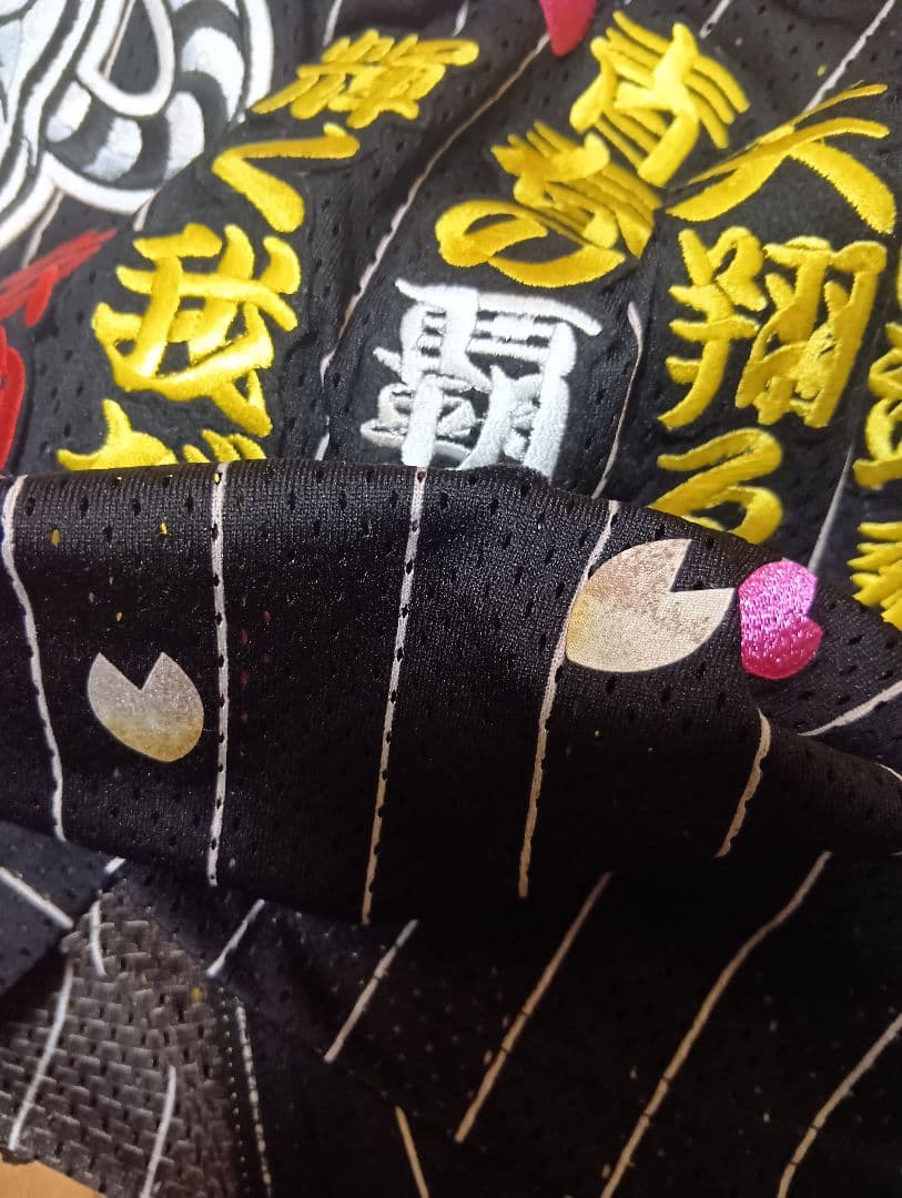 阪神タイガース応援ユニフォーム子供用120キッズサイズ　ワッペン刺繍