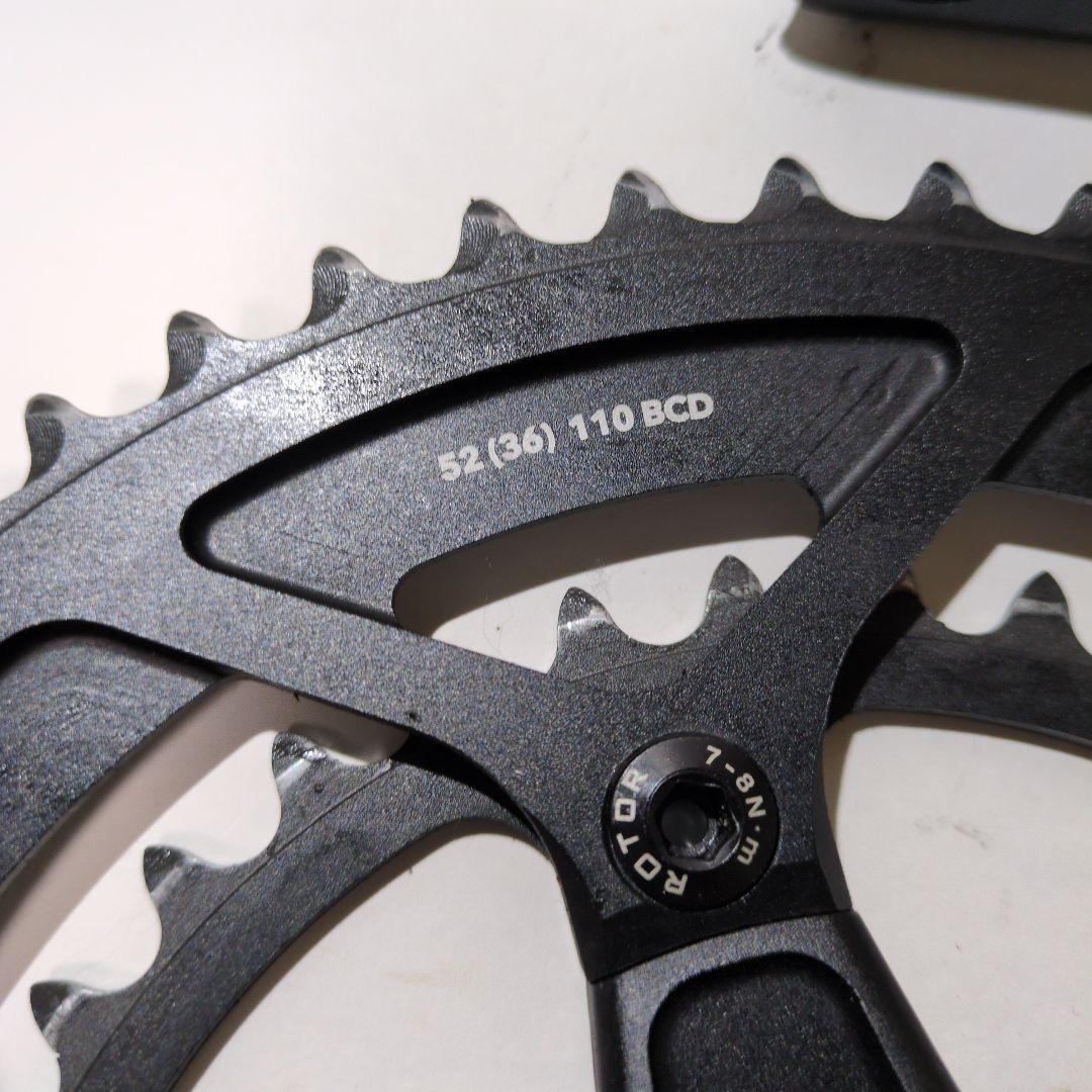 ROTOR 3D クランクセット 52/36 110 BCD