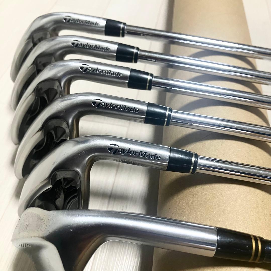 クリーニング済/TaylorMade R360XD他テーラーメイドアイアンセット