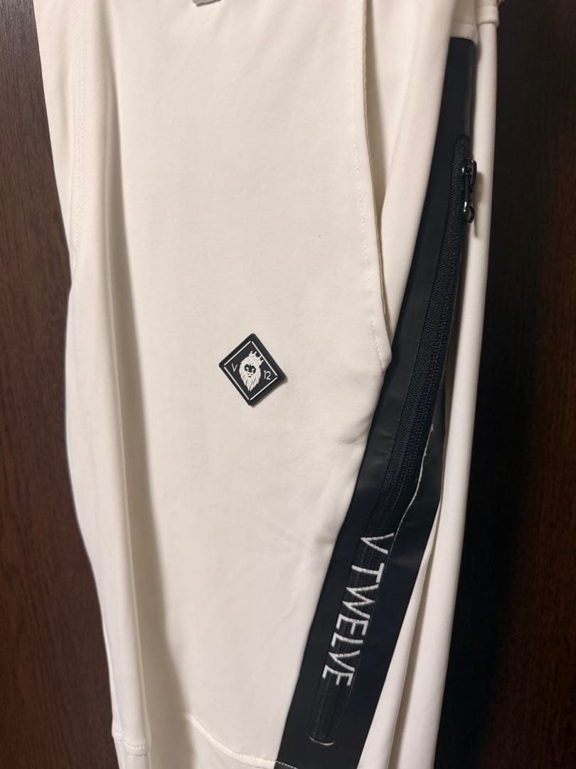 V12パンツ　TECH PANTs-WHITE02 XL
