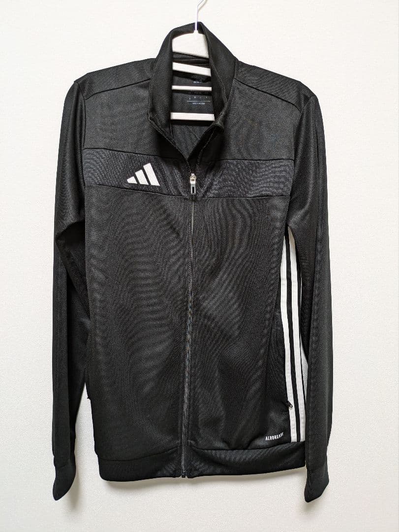 adidas ブラック ジャージ上下セット