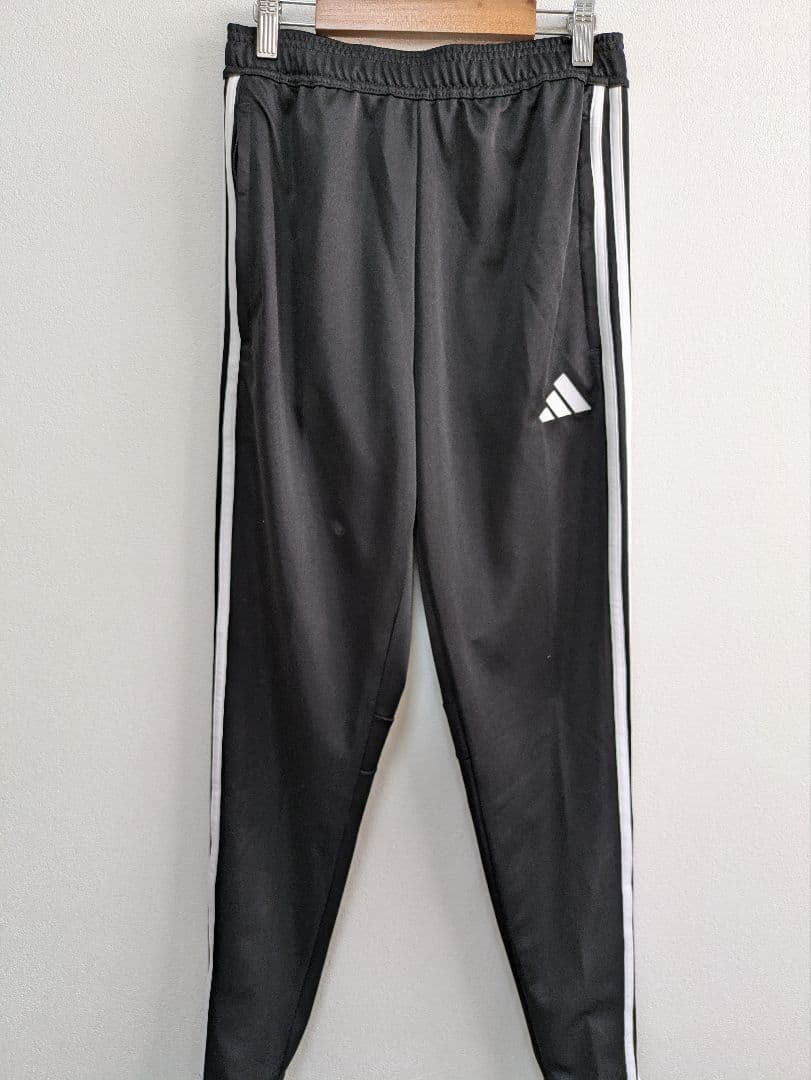 adidas ブラック ジャージ上下セット