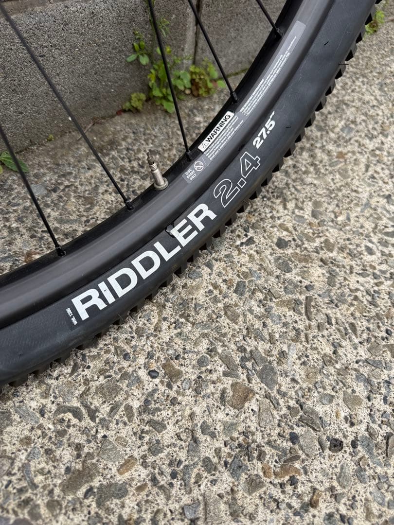 SURLY ブリッジクラブ完成車外し ホイール 前後セット タイヤローター付き
