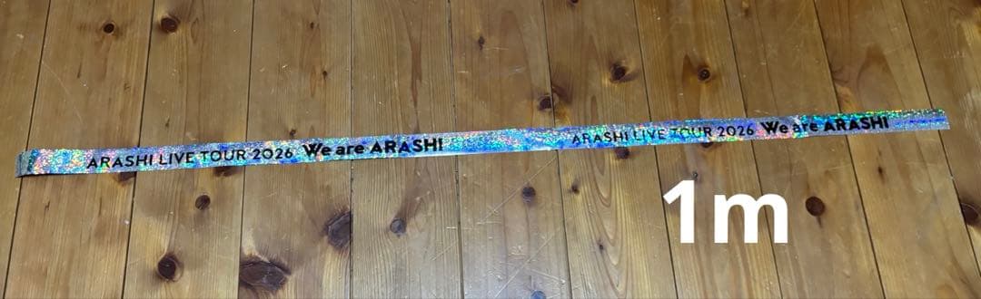嵐 We are ARASHI LIVE TOUR 2026銀テ