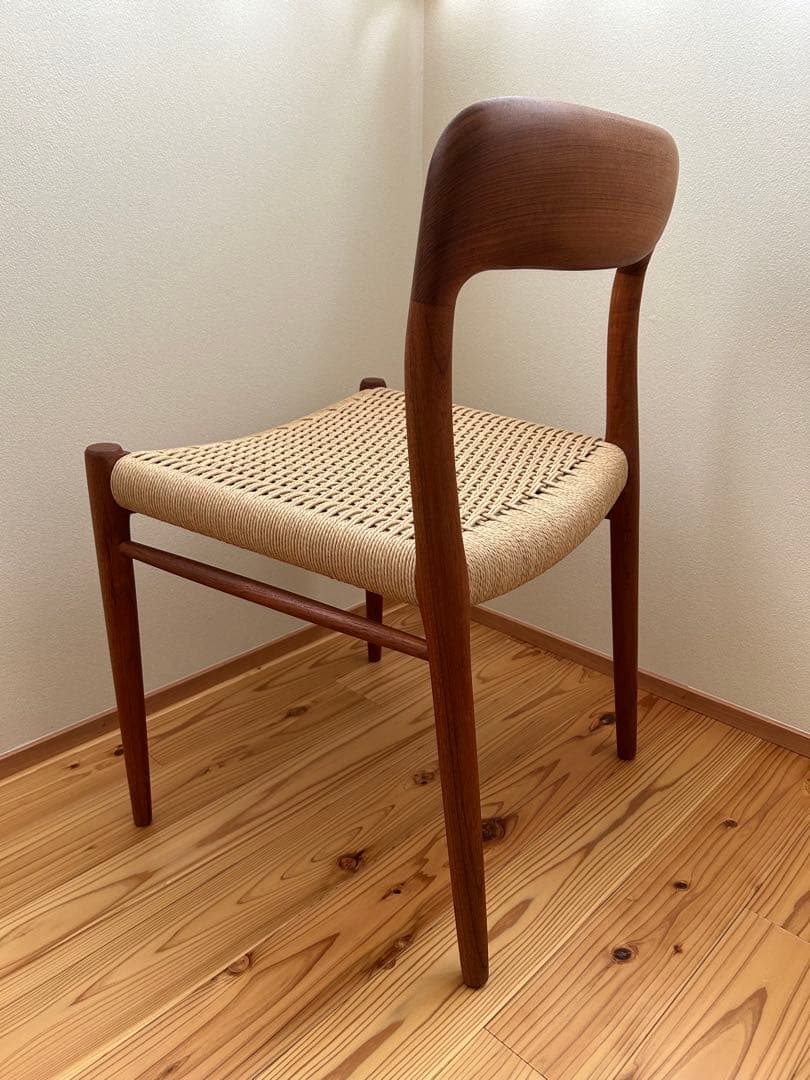 Niels Moller Model 75 チーク モラー　Yチェア　ウェグナー