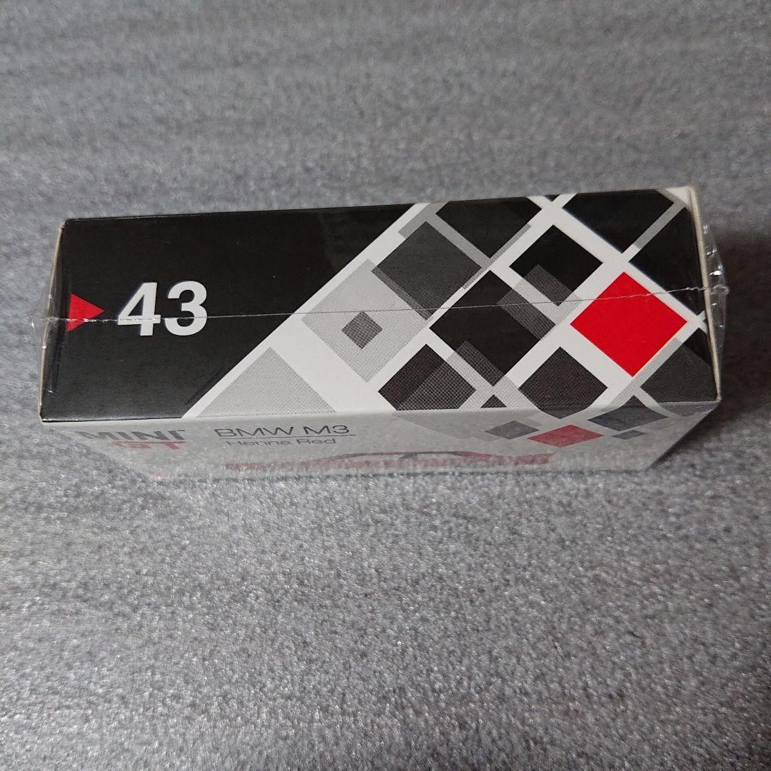 ミニカー MINI GT  M3 Henna Red 43