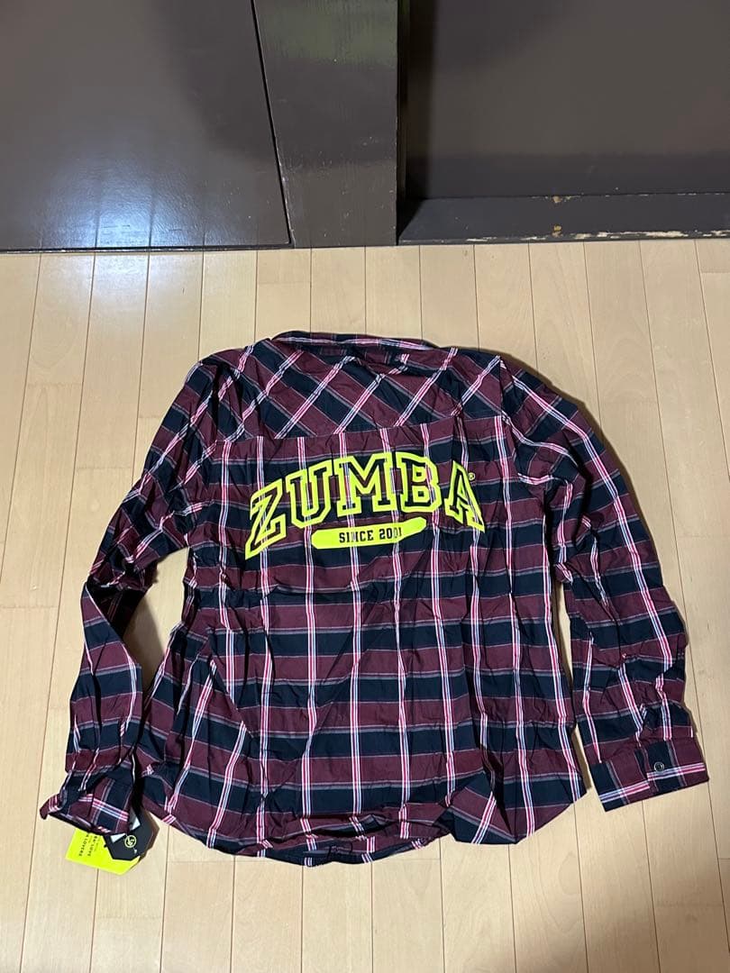 ZUMBA 長袖シャツ チェック