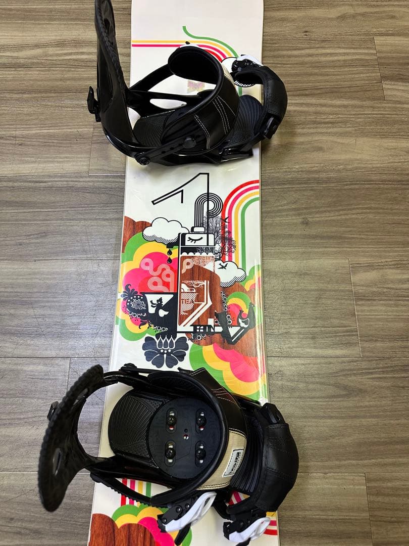 スノーボード FORUM 144cmビンディング head size S