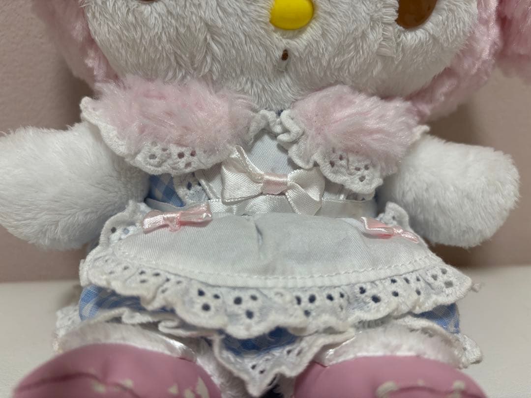 マイメロディ おめかしシリーズ ギンガムチェック ぬいぐるみ