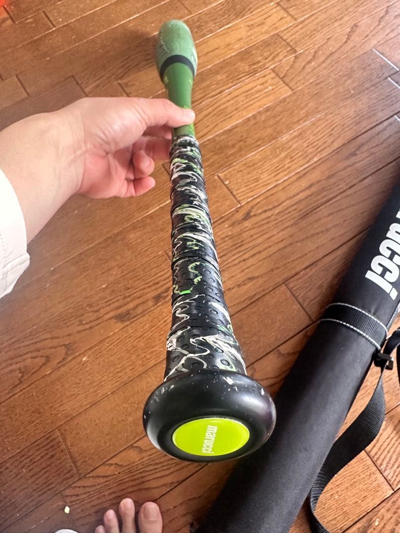 Marucci バット 軟式 マルチワニクラッシャー 82cm 少年野球 緑ワニ