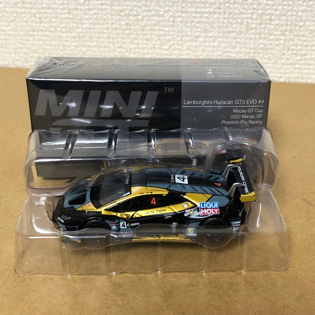 MINI GT　ランボルギーニ ウラカン GT3 EVO #4　PHANTOM