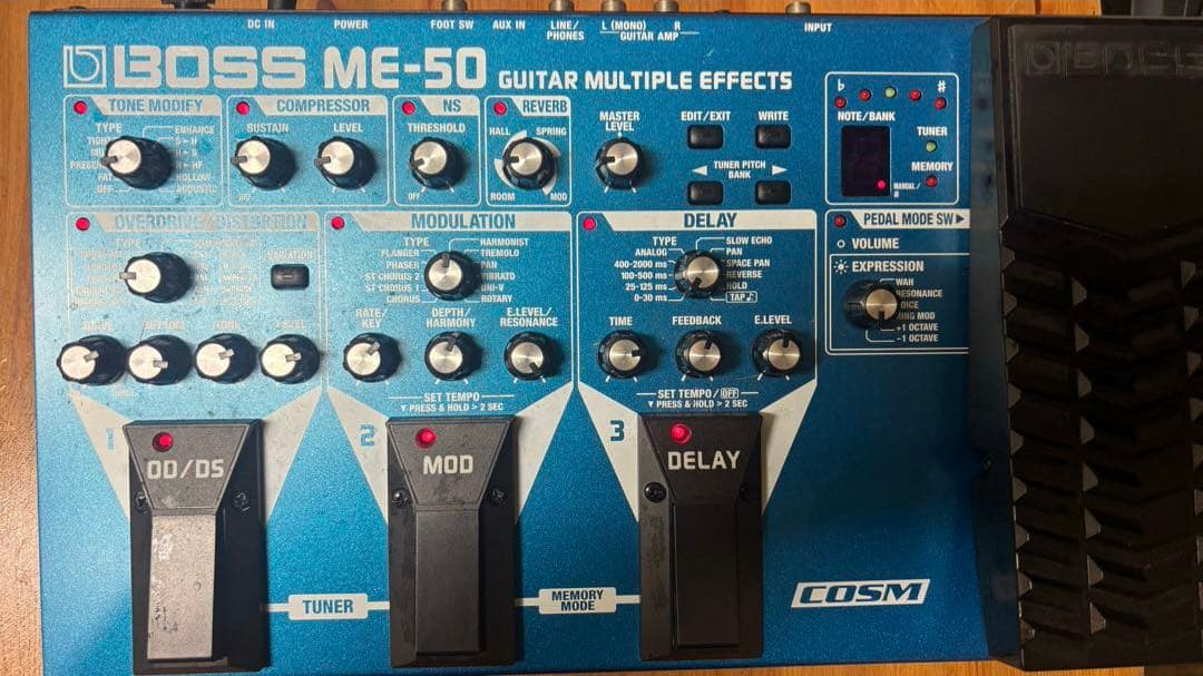 BOSS ME-50 ギター マルチエフェクター