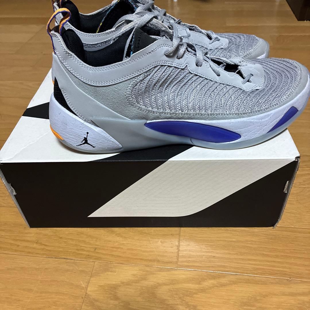 Jordan ルカ1バスケットシューズ グレー/パープル