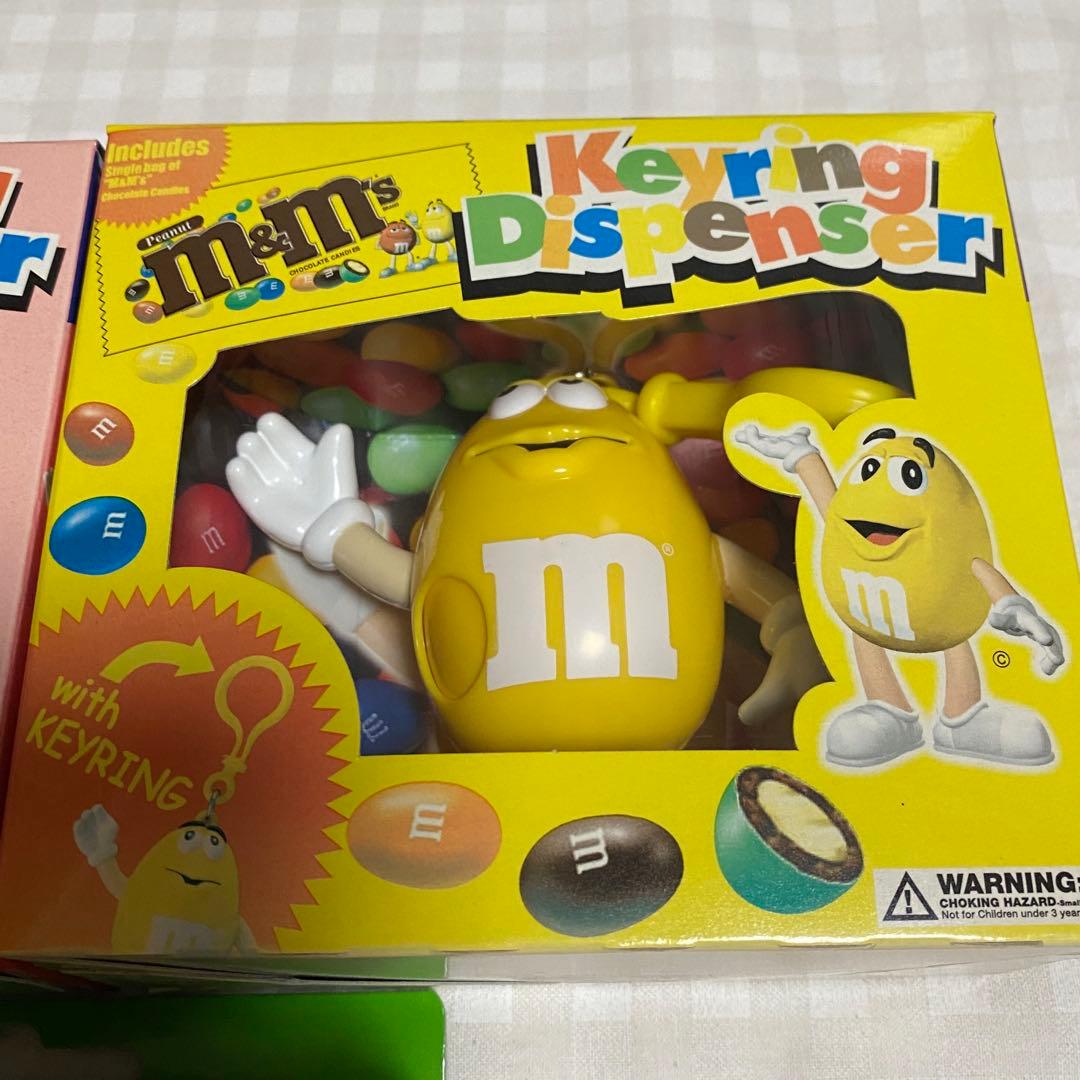 m&m's キーリングディスペンサー　5色セット　5つセット
