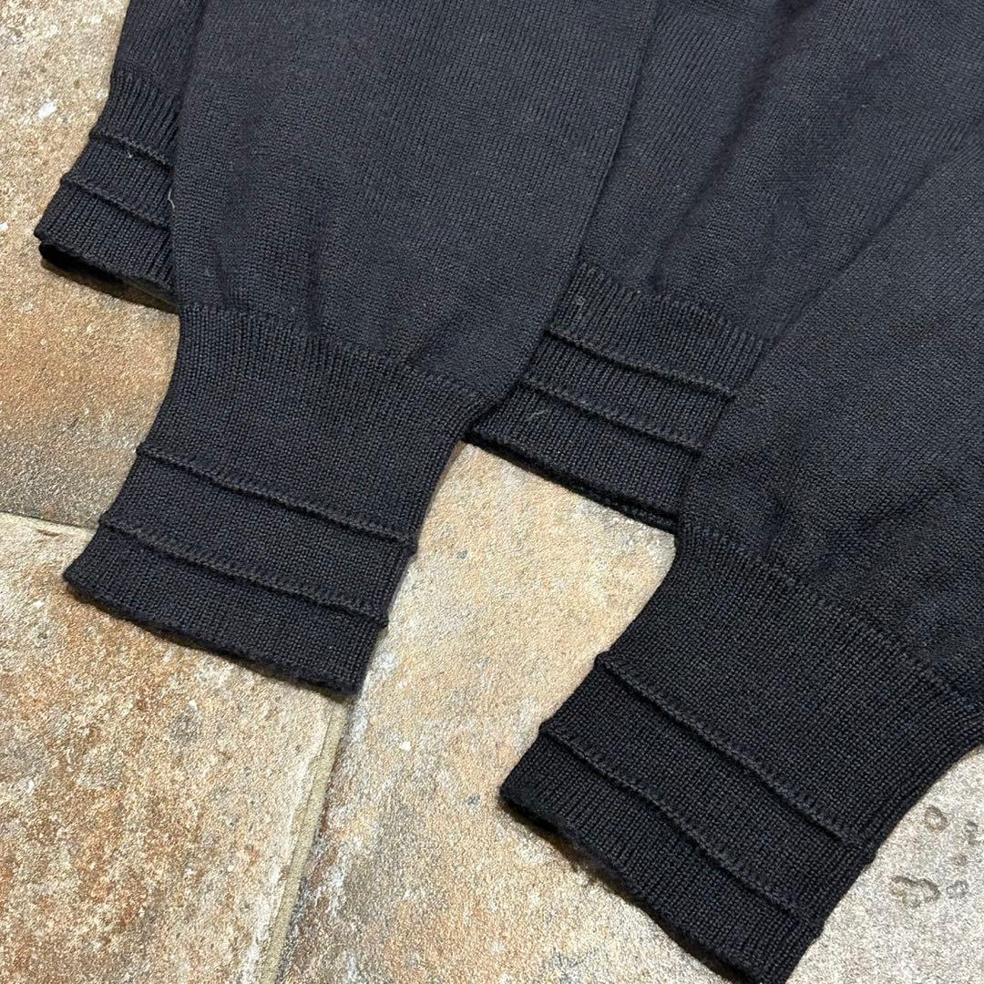 NIKE TIGER WOODS 刺繍セーター ゴルフ ブラック S