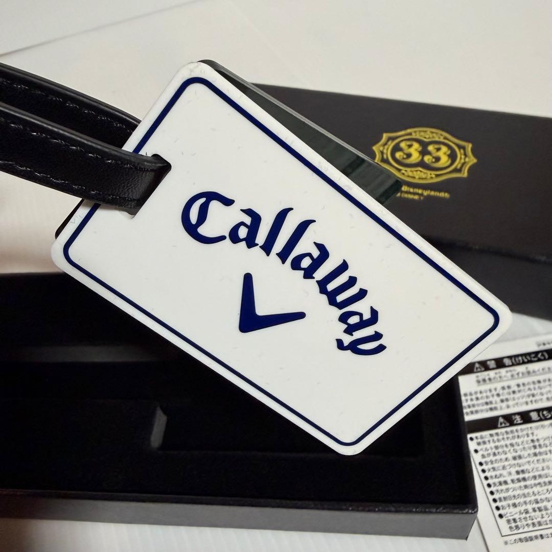 東京ディズニーランド クラブ33限定商品 Callawayコラボ　ネームタグ