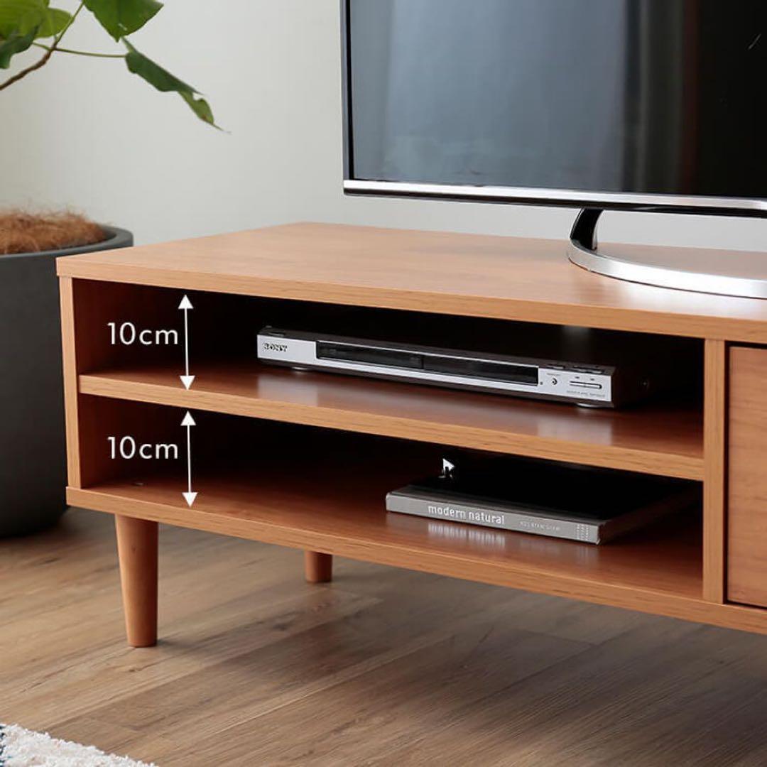 【popoさま専用⚠️】ナチュラル木製テレビボード（完成品・都内引き取り可）
