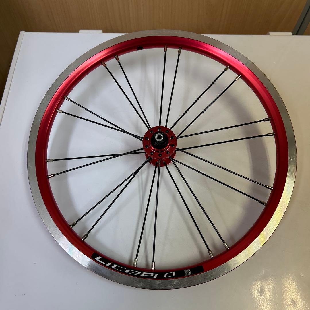 自転車　ホイールセット　14インチ　5本
