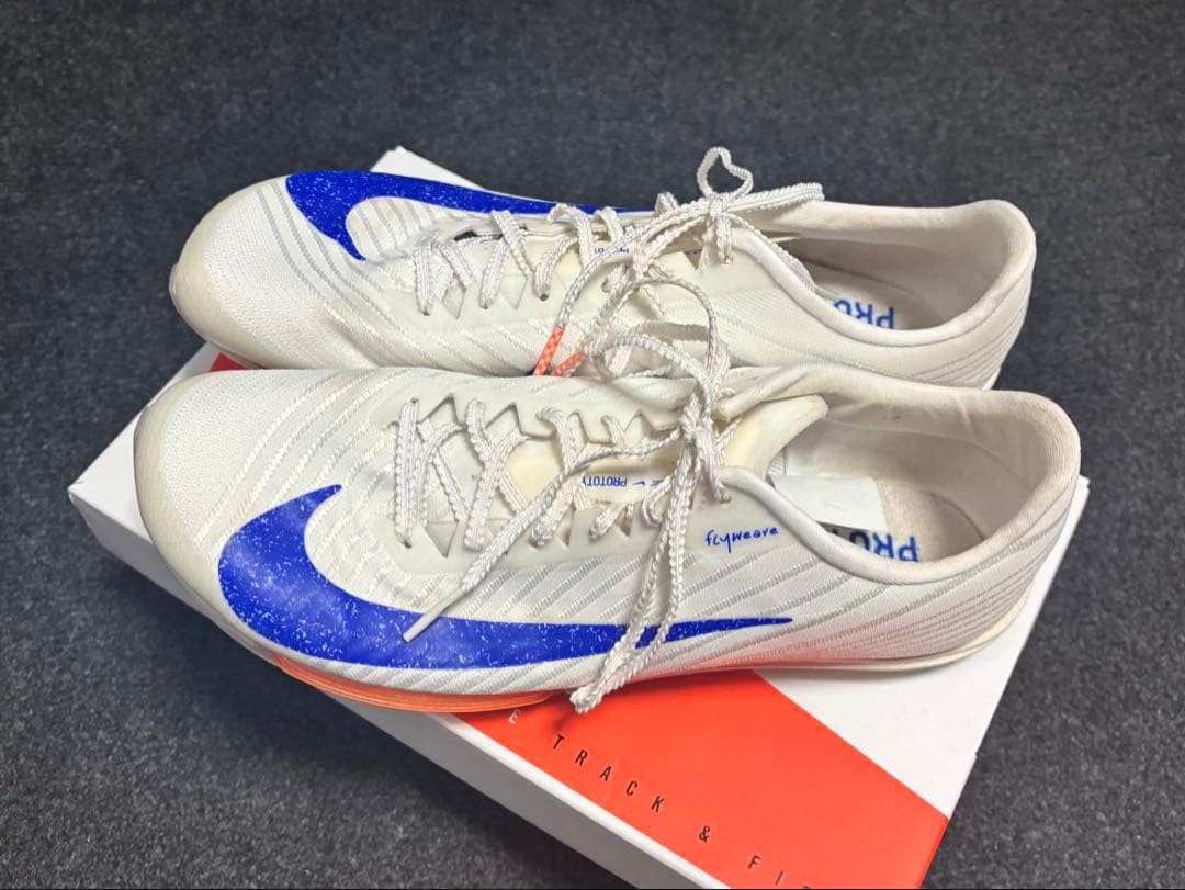 Nike エアズーム マックスフライ2【26.5cm】左外側パンク maxfly