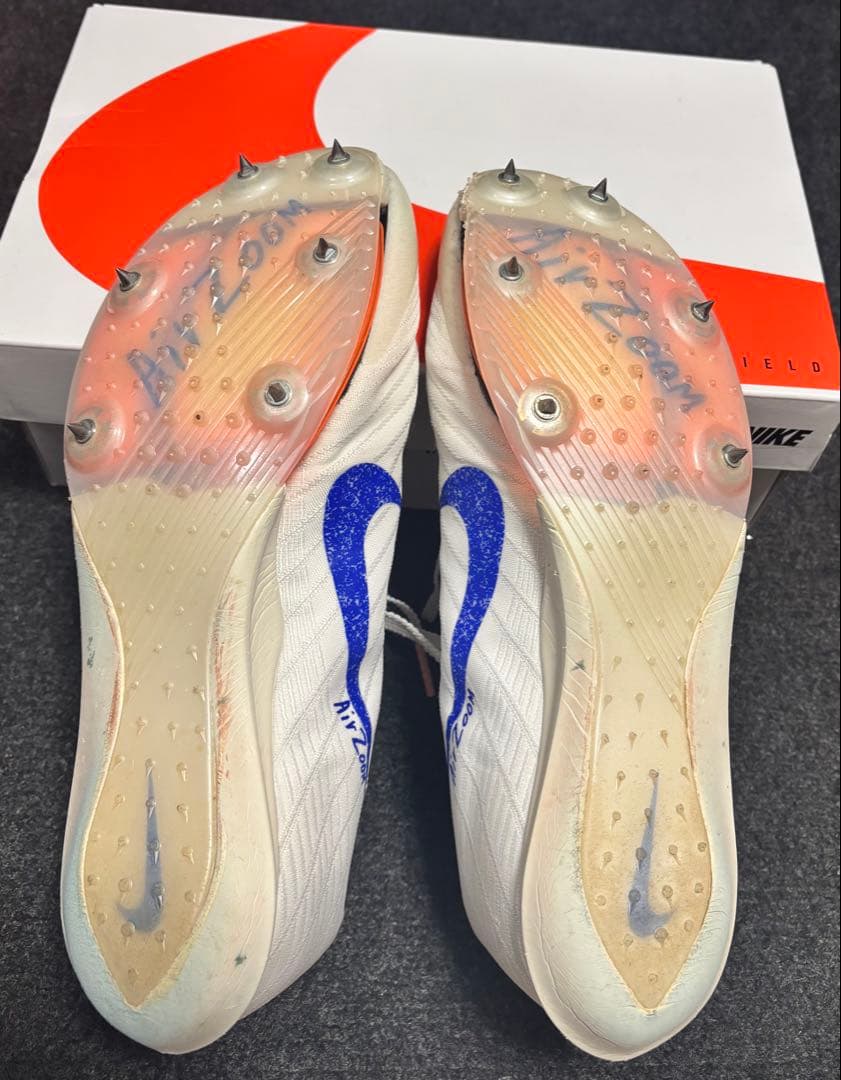 Nike エアズーム マックスフライ2【26.5cm】左外側パンク maxfly