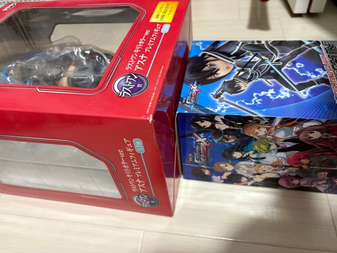 SAO フィギュア 2点 一番くじ ラストワン賞 アスナ & HG キリト