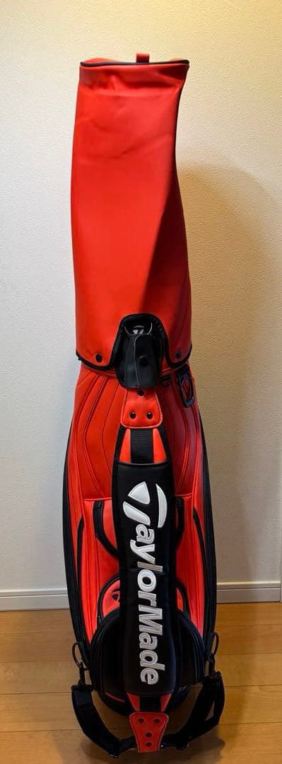 【中古品】TaylorMade キャディバッグ オレンジ