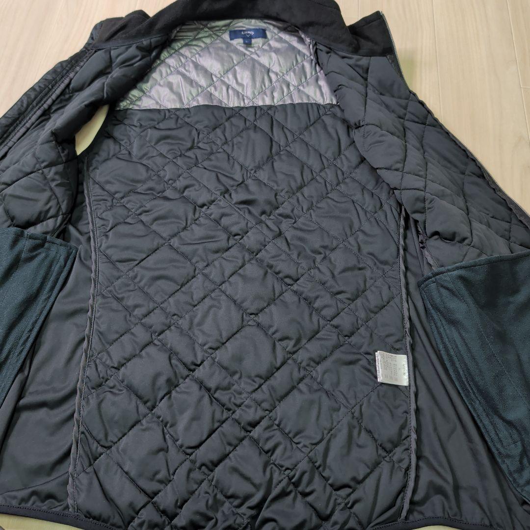 美品　Callaway 中綿ベスト LLサイズ　ブラック