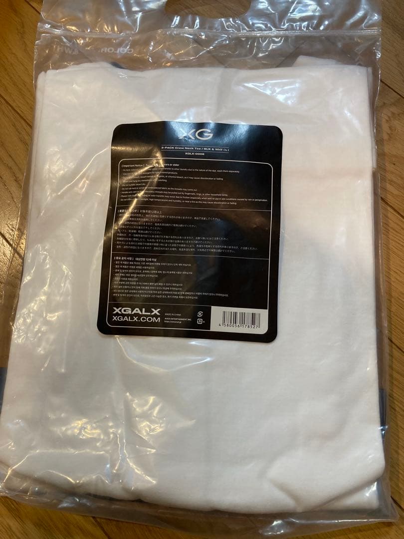 値下げ！新品！XG 2-PACK クルーネックTシャツ 白黒2枚セット