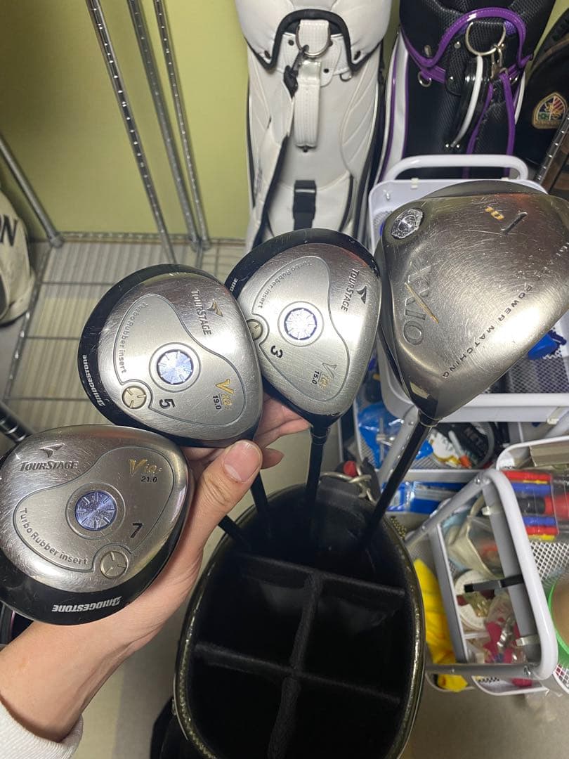 メンズ　ゴルフクラブセット　スリクソンなど