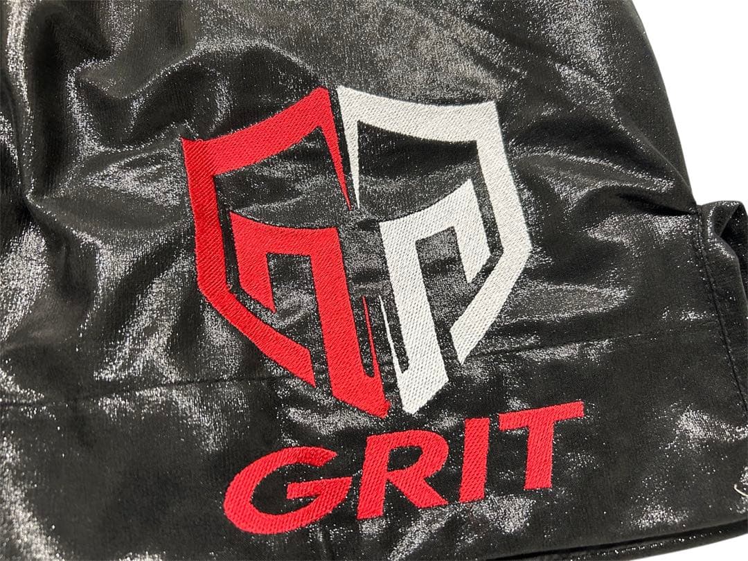 GRIT BOXING LONG SHORTS BK LAME ショーツ
