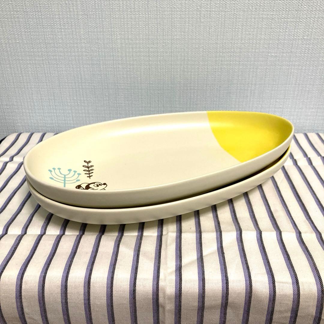 【希少】ミッキーカレー皿2枚セット
