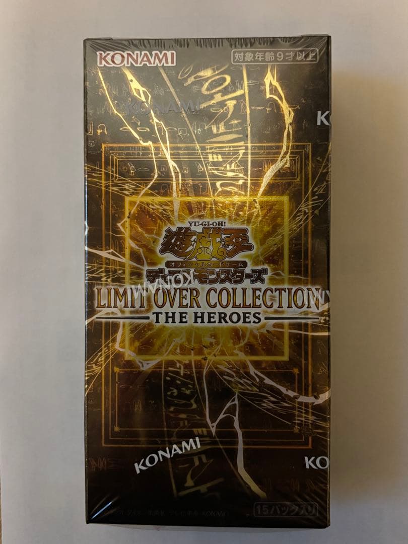 遊戯王　リミテッドオーバーコレクション　THE HEROES 1box