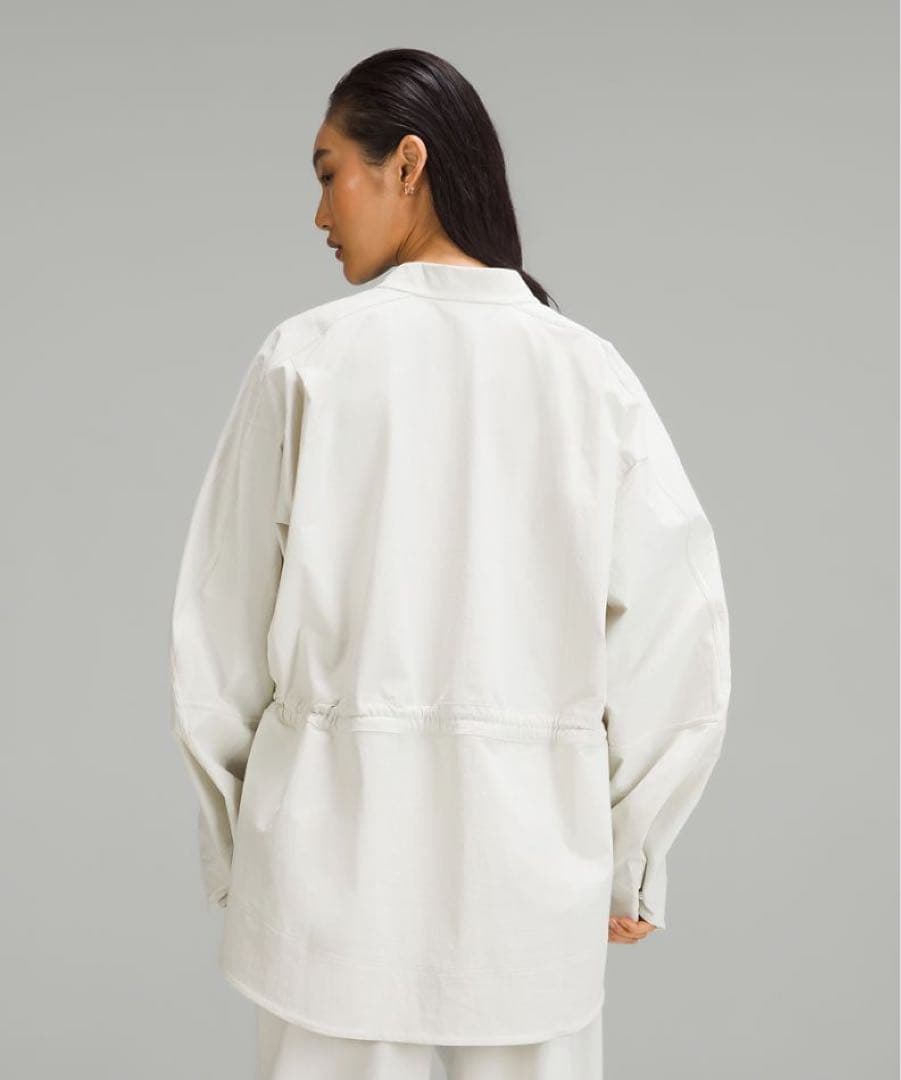 ルルレモン Cinch-Waist Stretch Shirt Jacket
