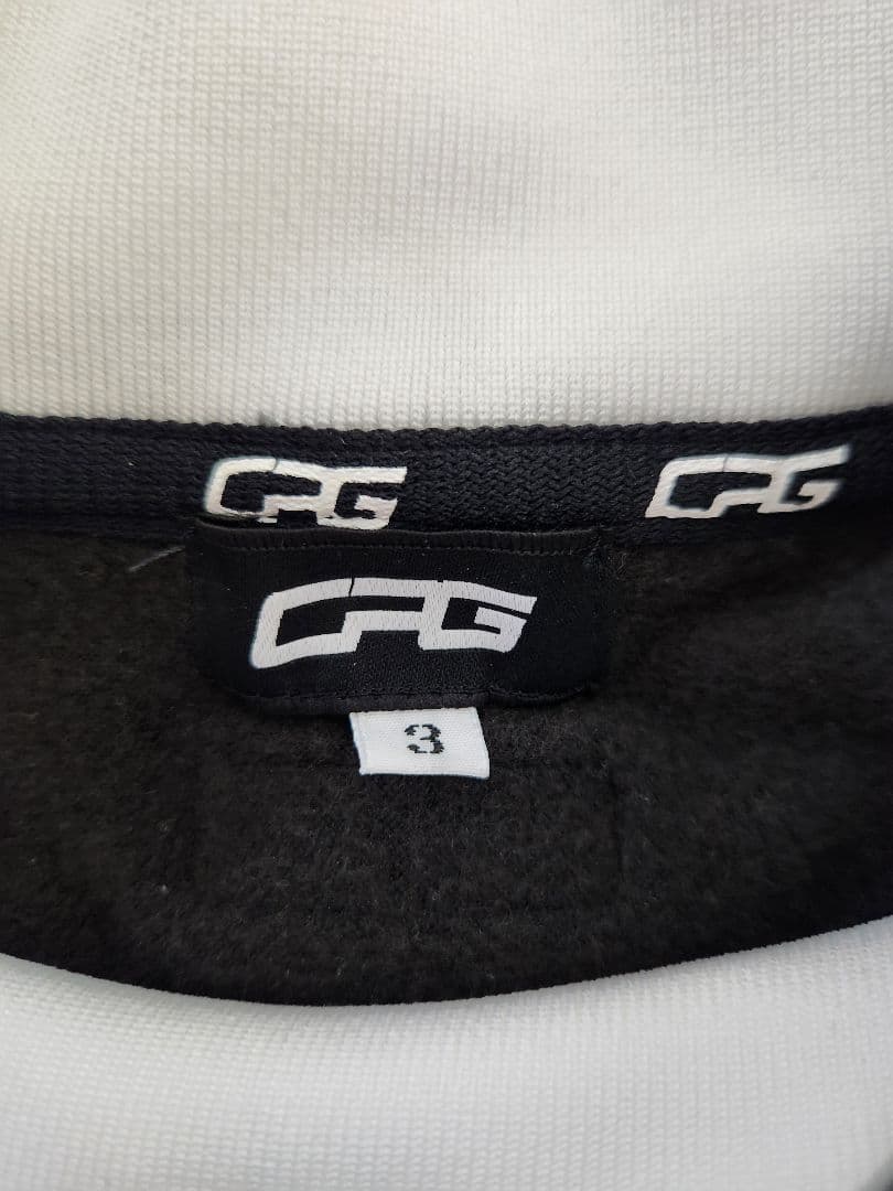 CPG GOLF チェーンロゴアート 裏起毛 ストレッチ スニードジャケット