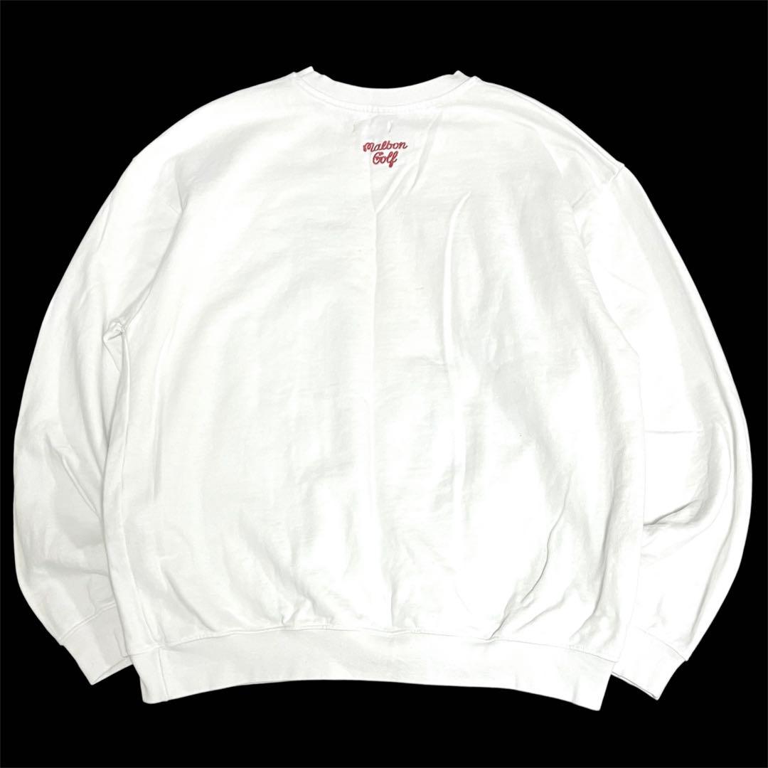 Malbon Golf×evian 2023 日本未発売 スウェット トレーナー