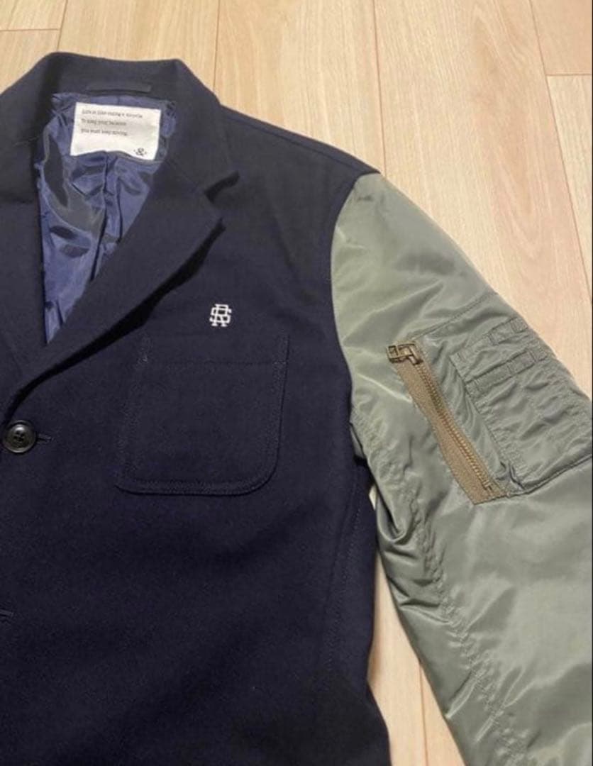り*1様 【美品】rough&swell ラフ＆スウェルH.M.Jacket ×