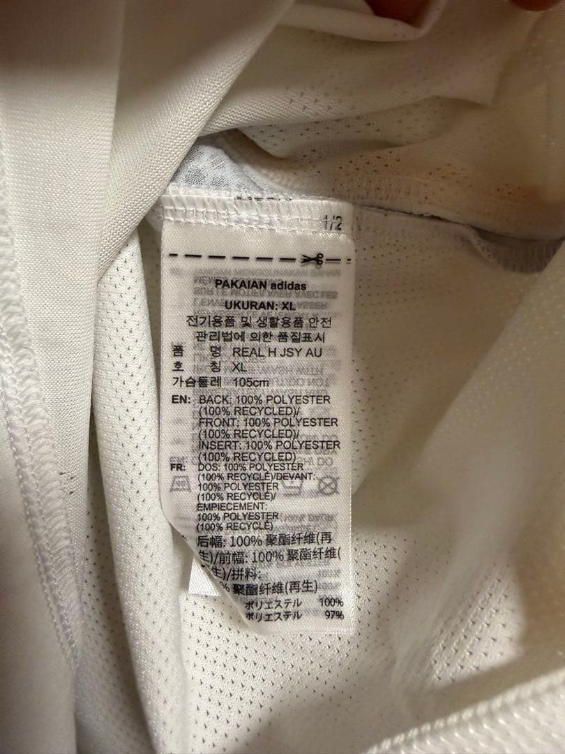 正規品　25-26 レアル・マドリード ホーム オーセンティック ユニフォーム