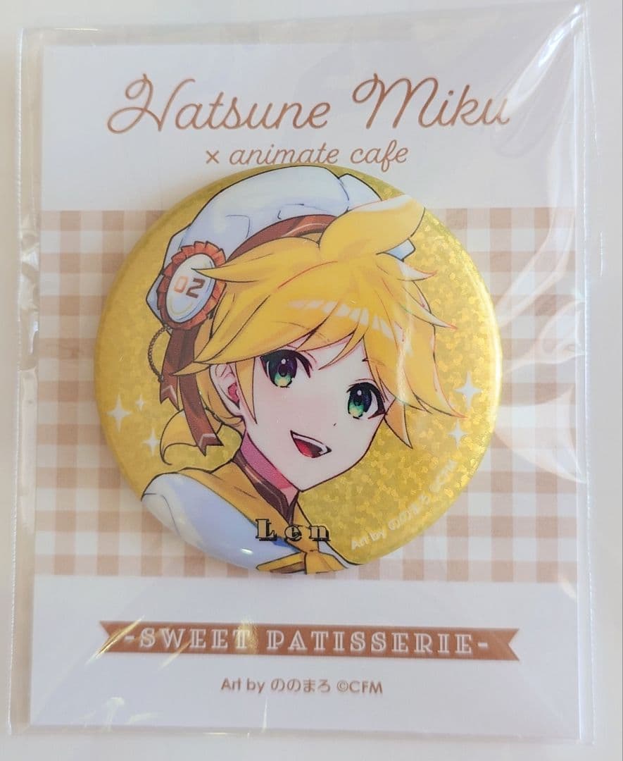 初音ミク×アニメイトカフェ SweetPatisserie 缶バッジ ６点セット