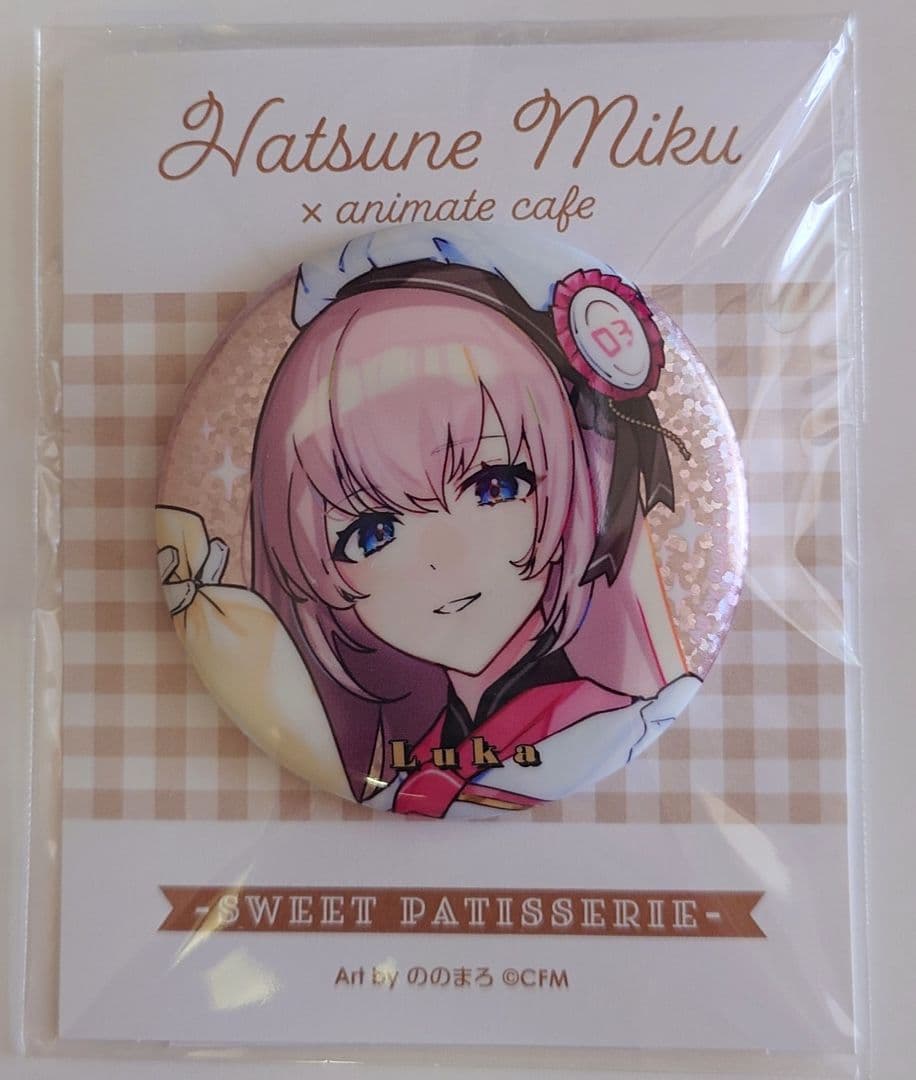 初音ミク×アニメイトカフェ SweetPatisserie 缶バッジ ６点セット